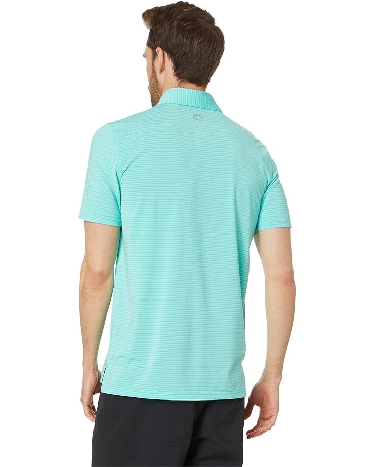

Поло Southern Tide Brrr°eeze Bowen Stripe Performance Polo, цвет Mint