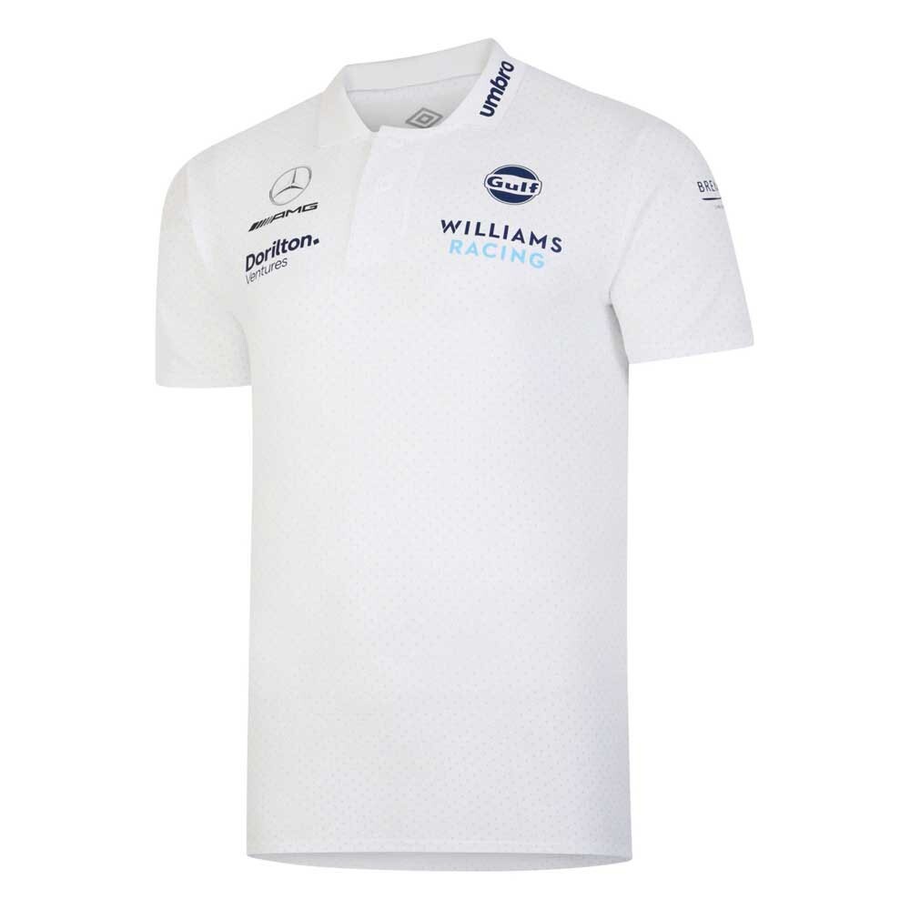 

Поло с коротким рукавом Umbro Williams Racing CVC Media, белый