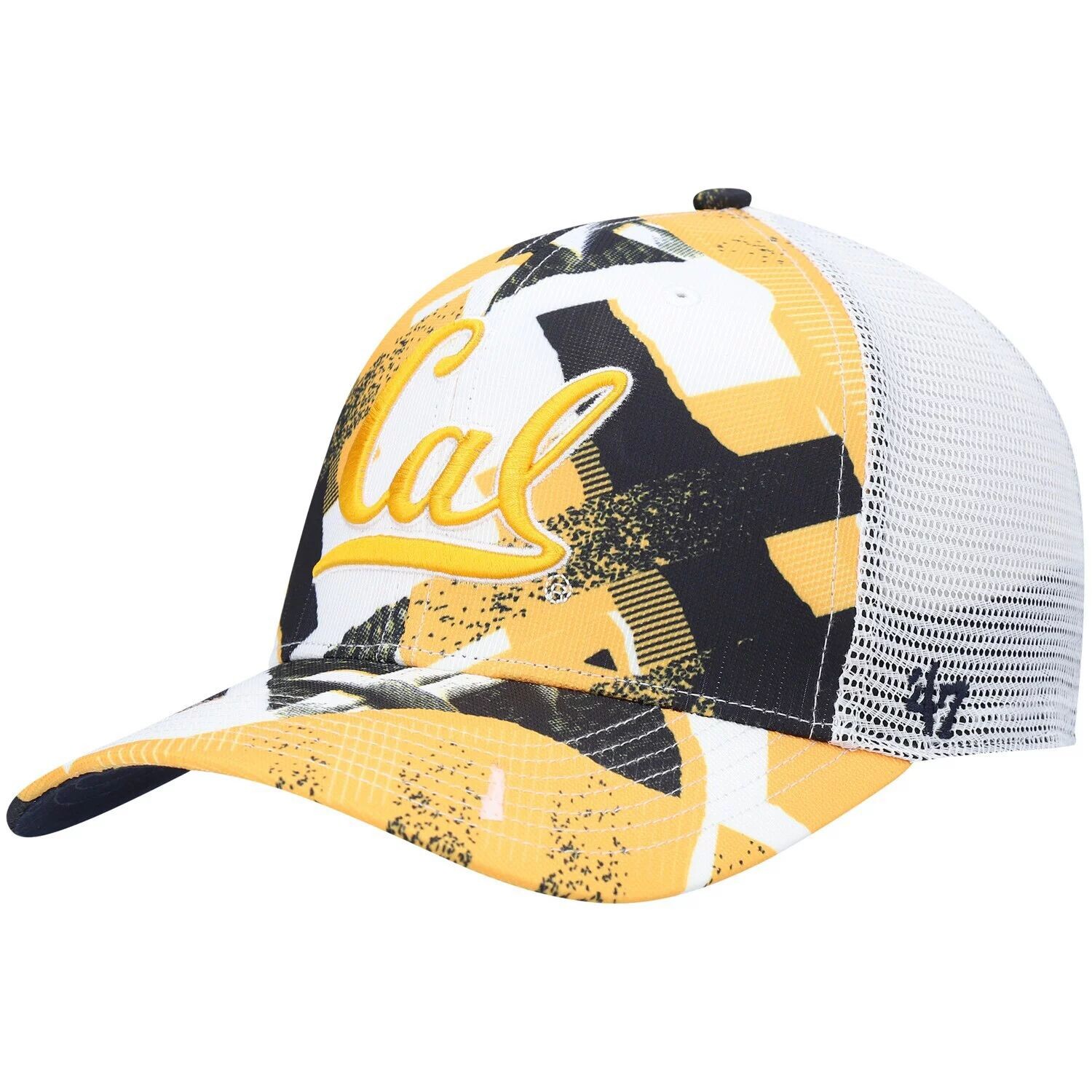 

Мужская кепка Snapback White Cal Bears Block Party Trucker '47