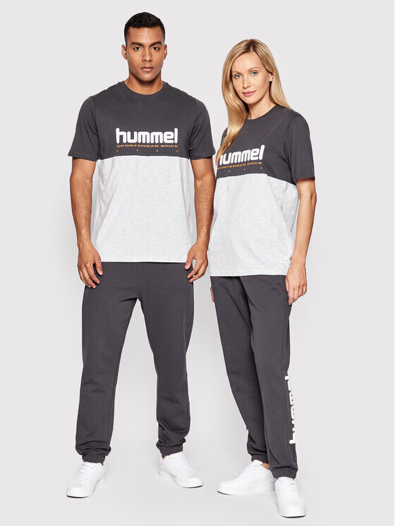 Футболка стандартного кроя Hummel, серый