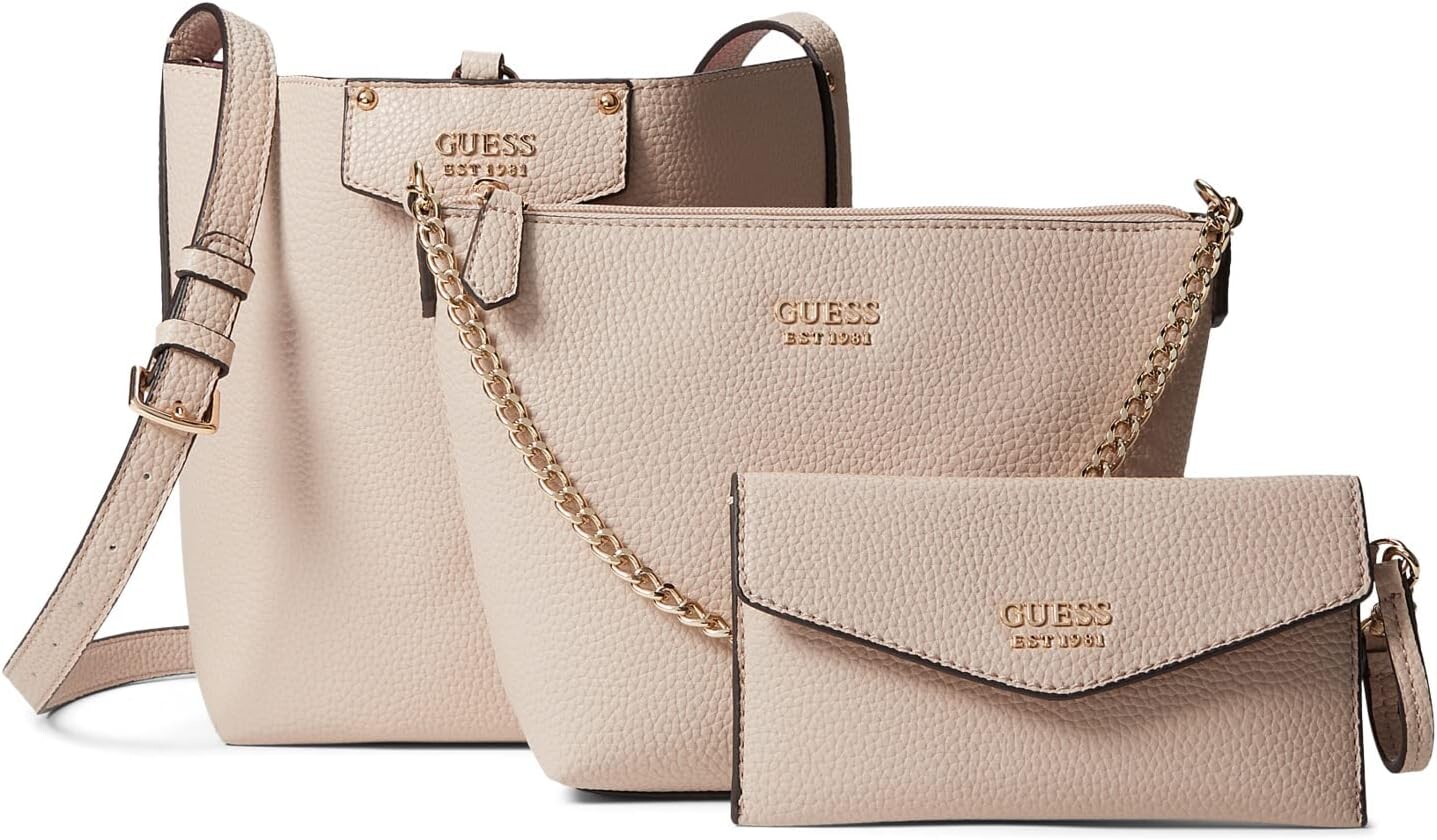 

Сумка Eco Brenton Bucket GUESS, цвет Almond