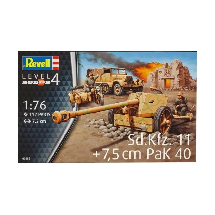 

Sd.Kfz. 11 + 7,5см ПаК 40, WWII Models (1:72) (Revell/Monogram)
