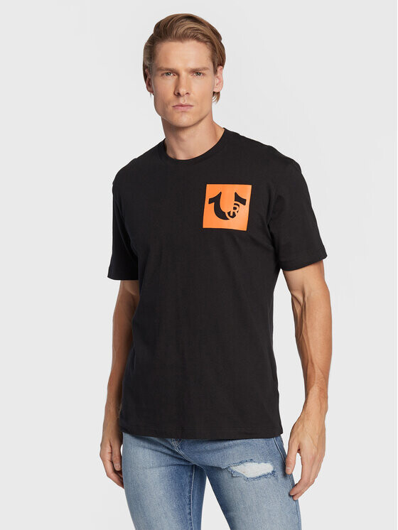 

Футболка стандартного кроя True Religion, черный