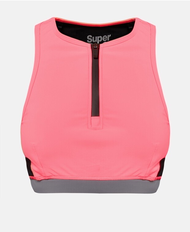 

Верх бикини Superdry Sport, лосось