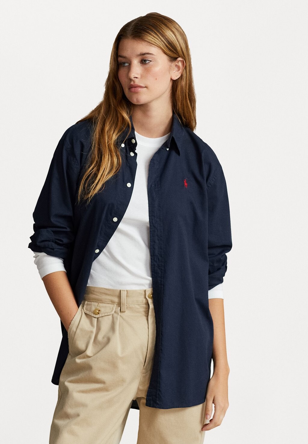 

Рубашка Polo Ralph Lauren ДЛИННЫЙ РУКАВ, цвет aviator navy