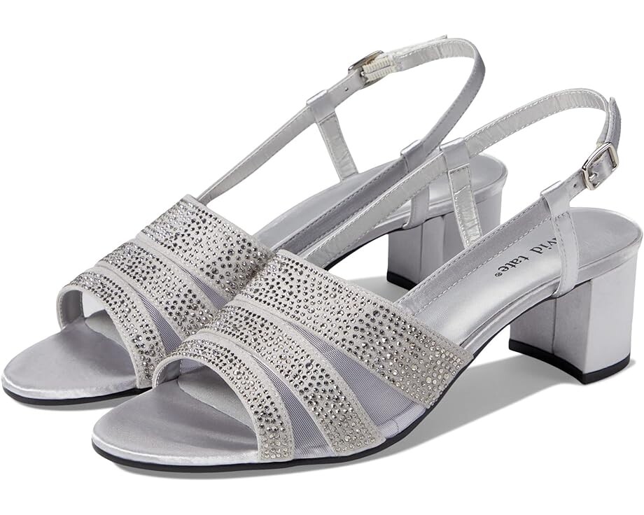 

Туфли David Tate Sparkle, цвет Silver Satin