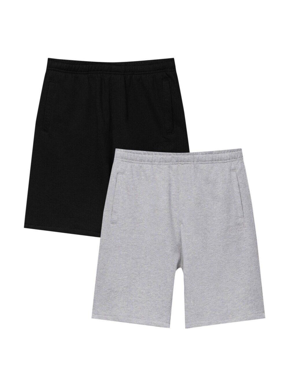 

Свободные брюки Pull&Bear, серый/черный