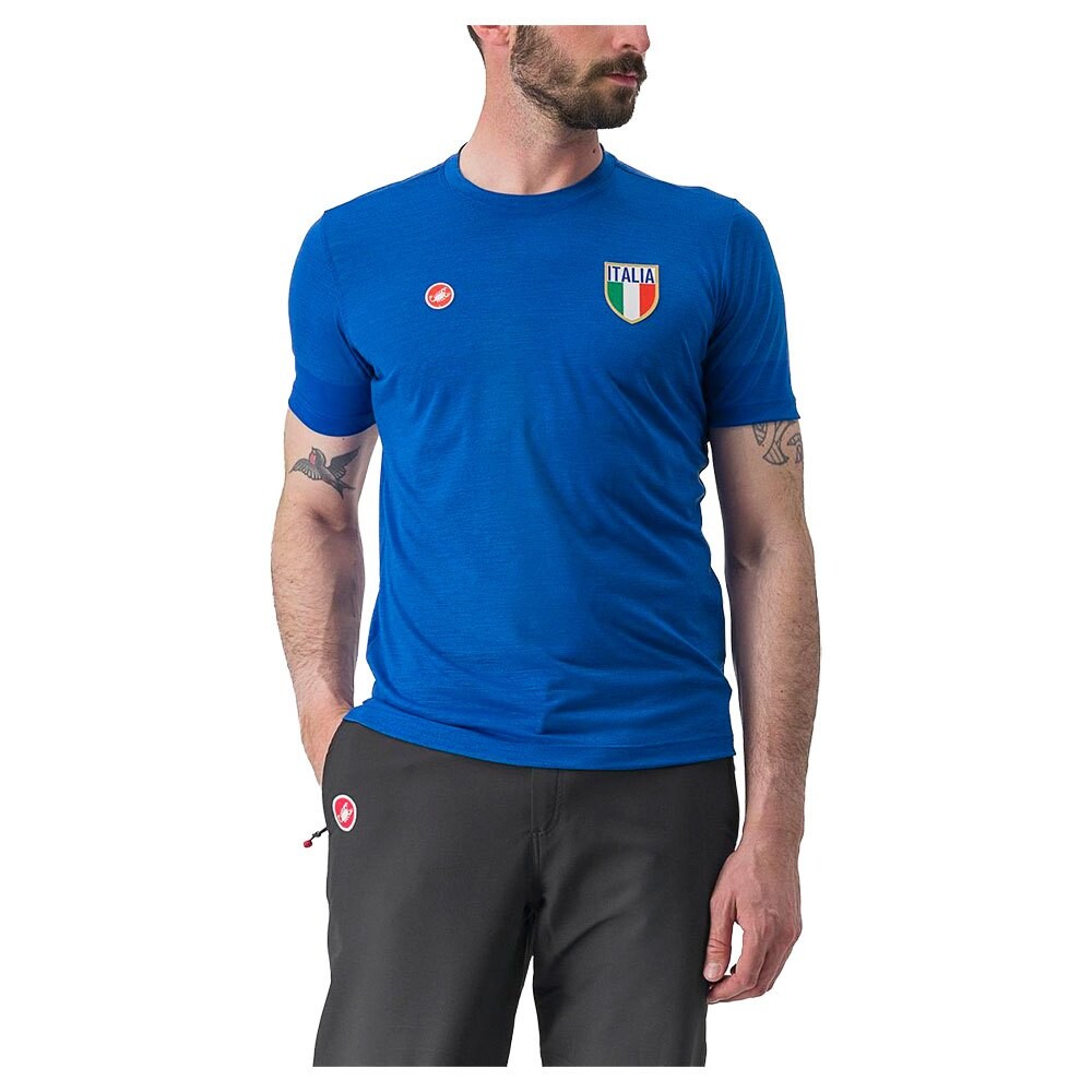 

Футболка Castelli Italia Merino, синий