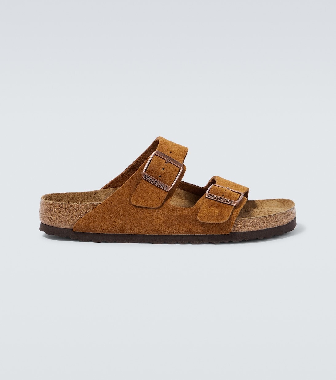 

Замшевые сандалии Arizona Birkenstock, коричневый