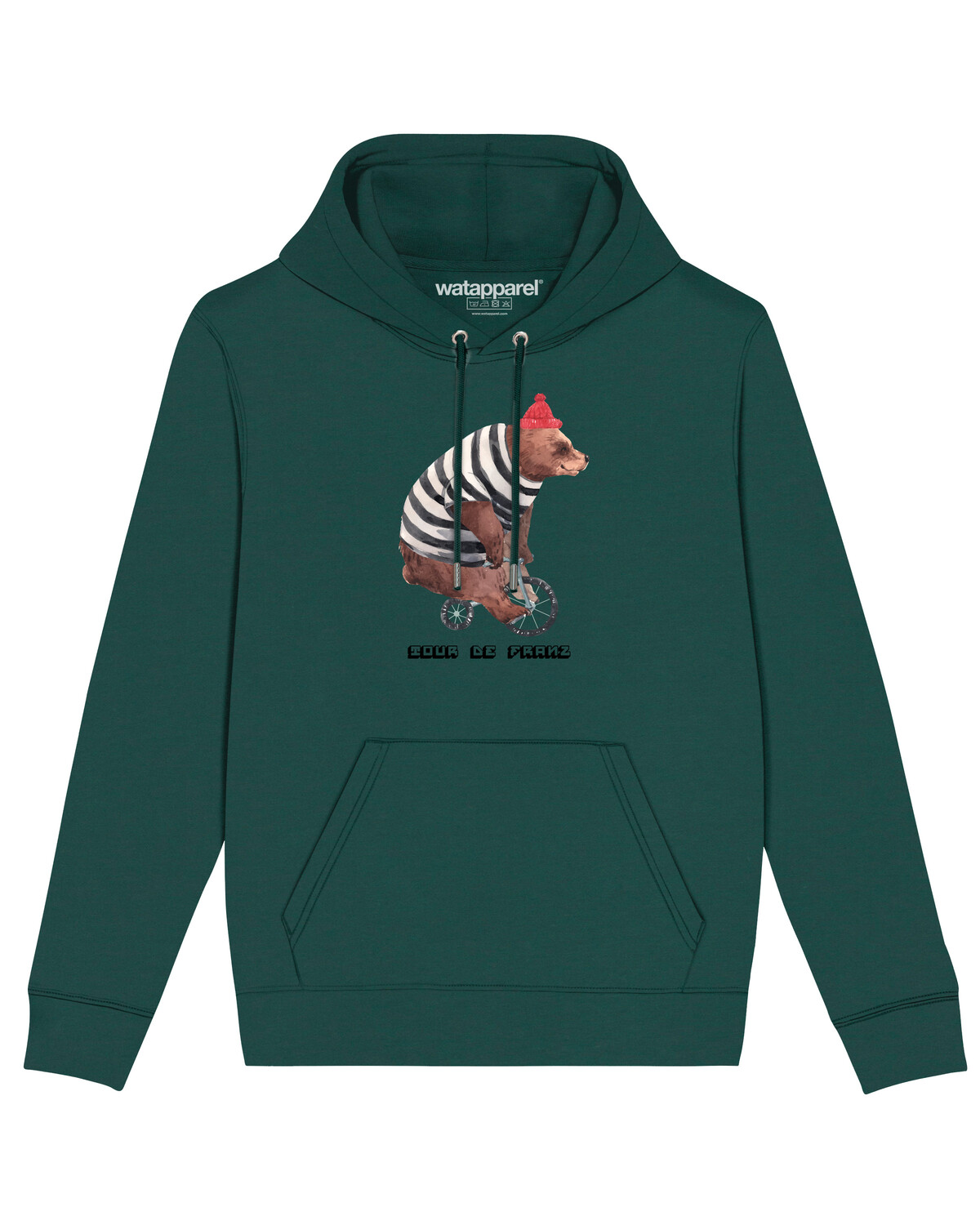 

Толстовка wat Apparel Tour de Franz, цвет Glazed Green