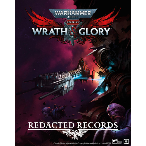 Книга Warhammer 40K Roleplay: Wrath & Glory – Redacted Records Cubicle 7