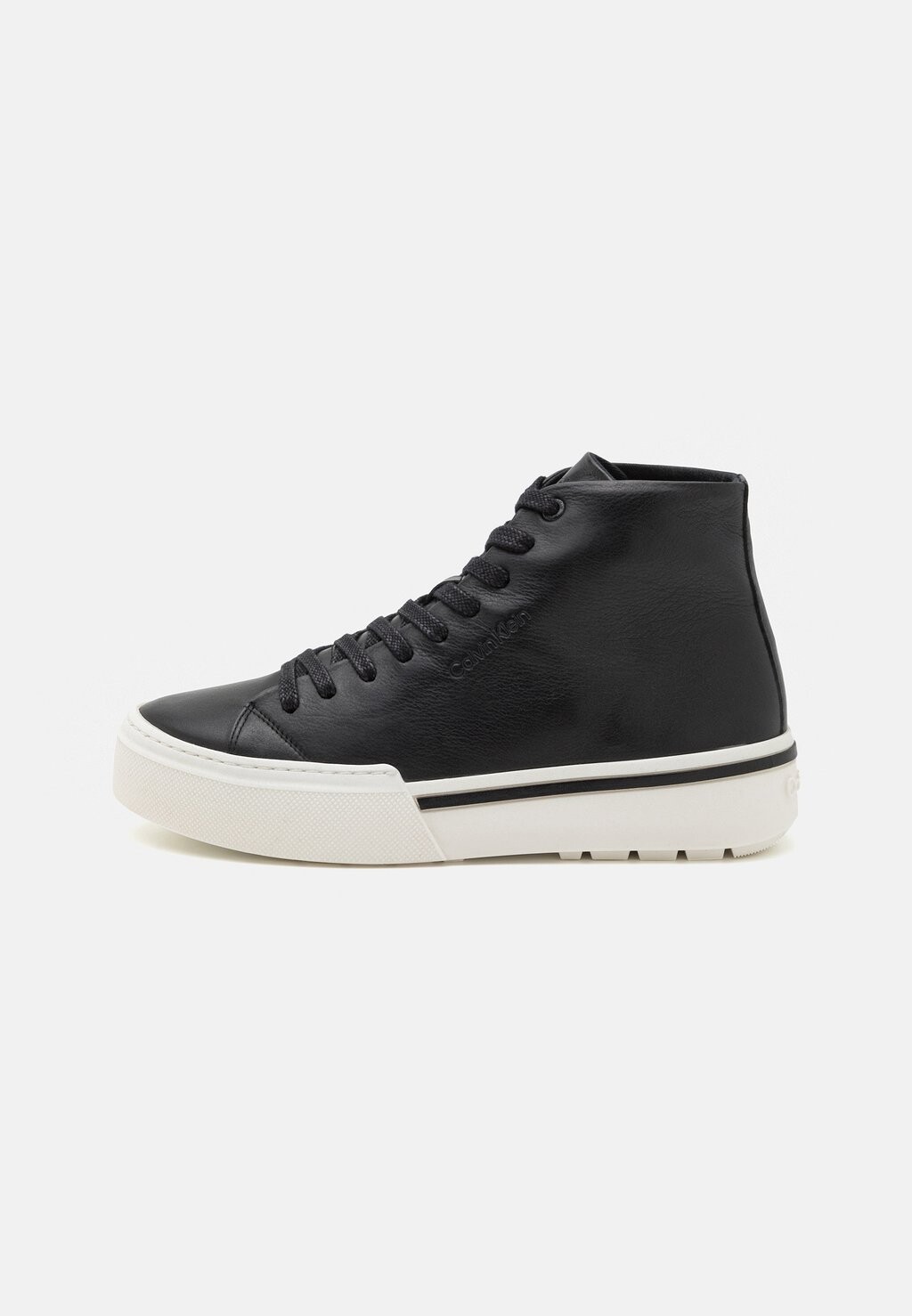 

Высокие кроссовки Calvin Klein LACE UP, черный