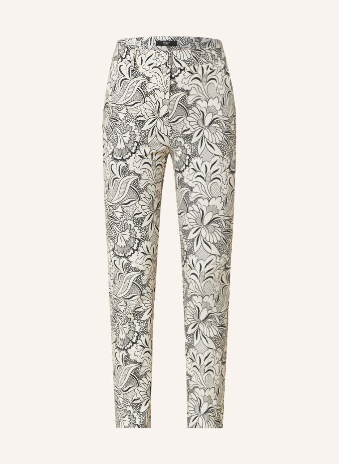 

Брюки WEEKEND MaxMara GINEPRO, кремовый, Бежевый