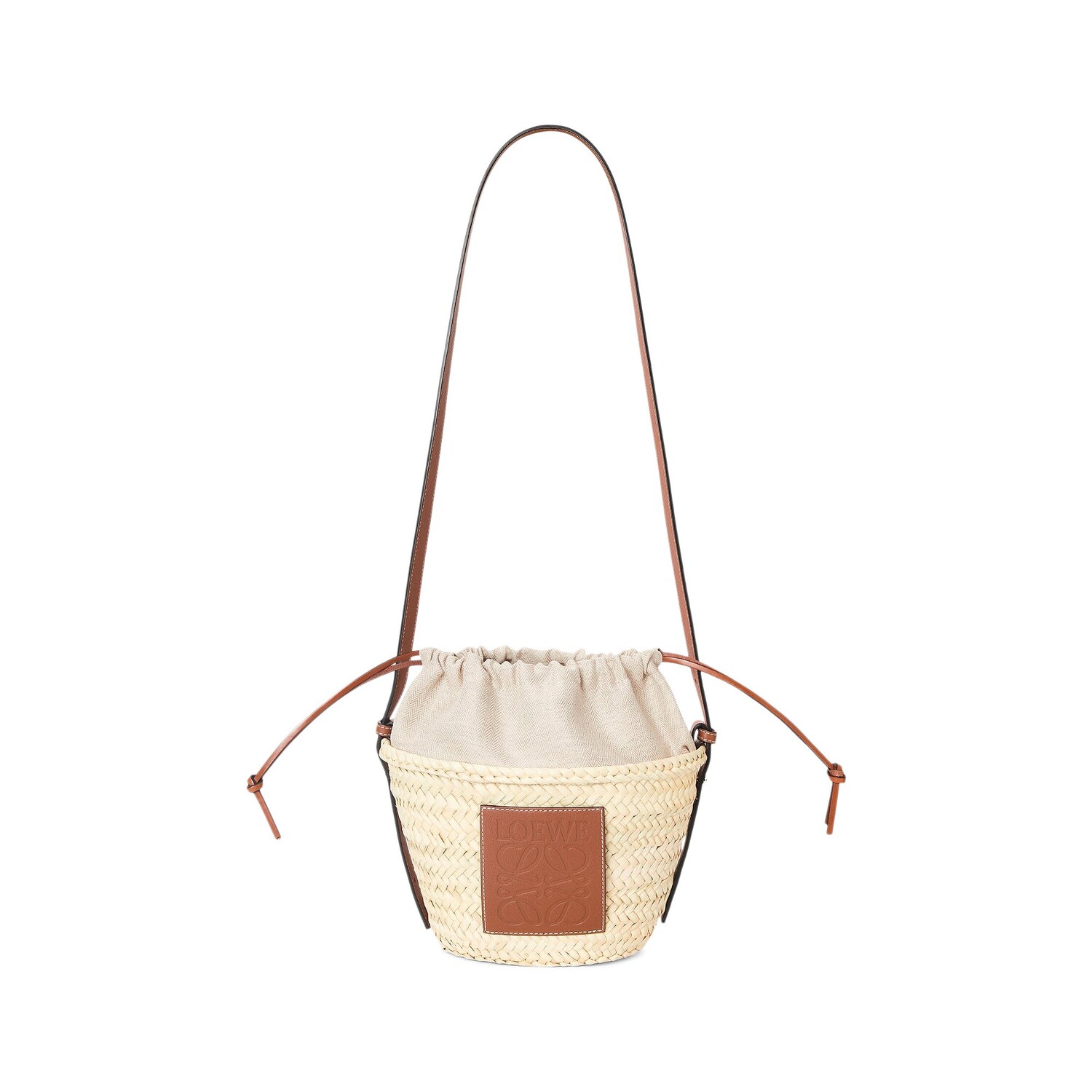 

Сумка-ведро Loewe на шнурке, Natural/Tan