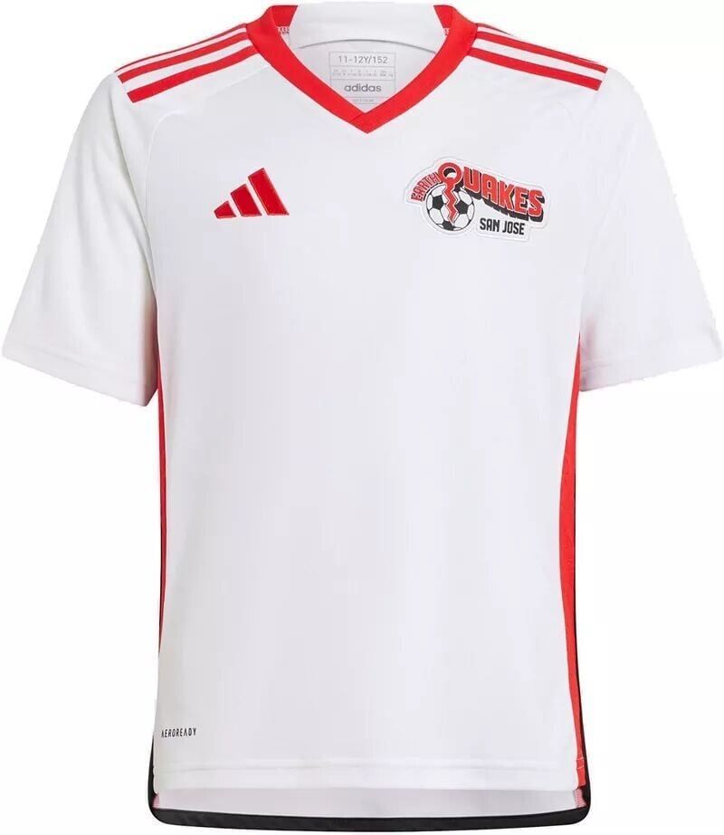 

Вторичная реплика джерси Adidas Youth San Jose Earthquakes 2024