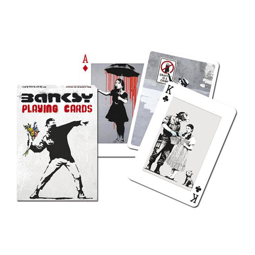 Настольная игра Banksy Playing Cards игра детская настольная детективчик 1 cards
