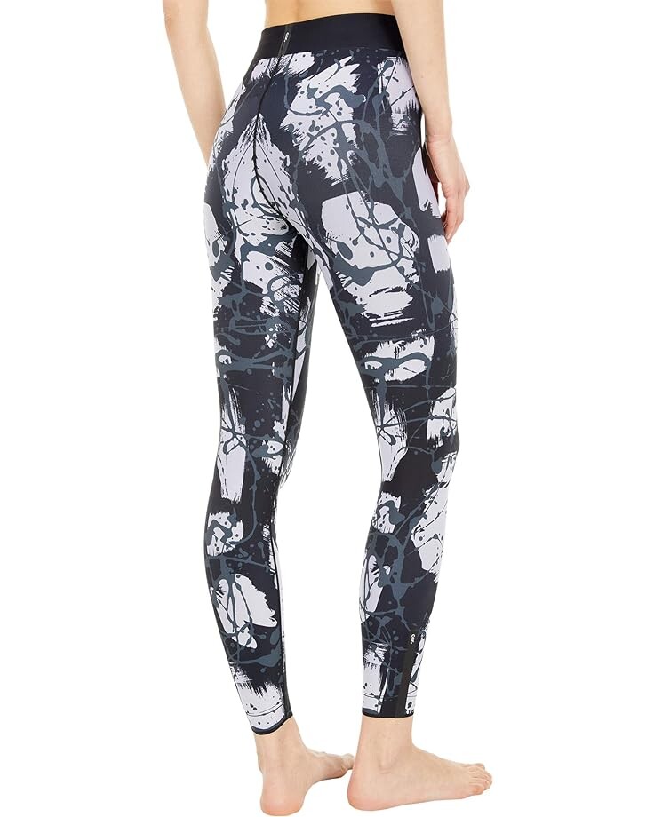 

Брюки cor designed by Ultracor Brush Splatter Leggings, цвет Nero Print