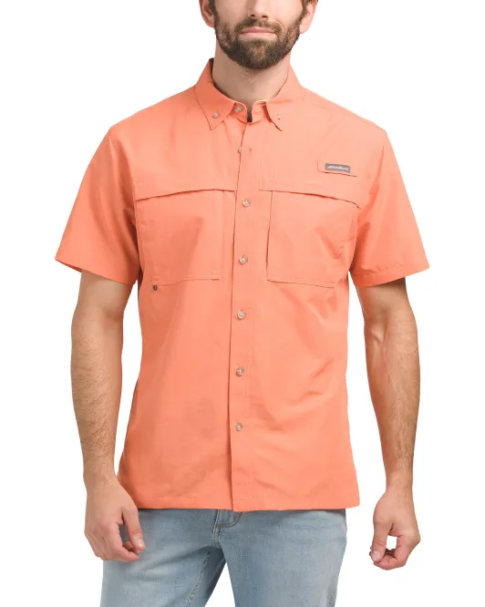 

Рубашка Ripstop Guide с короткими рукавами Eddie Bauer, цвет Dusty Coral