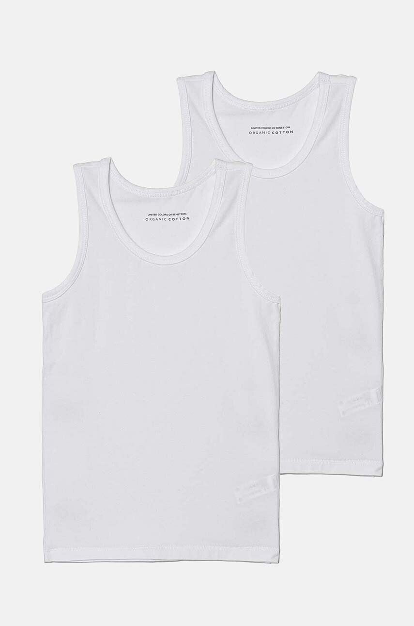 

Детская футболка United Colors of Benetton, 2 шт, белый