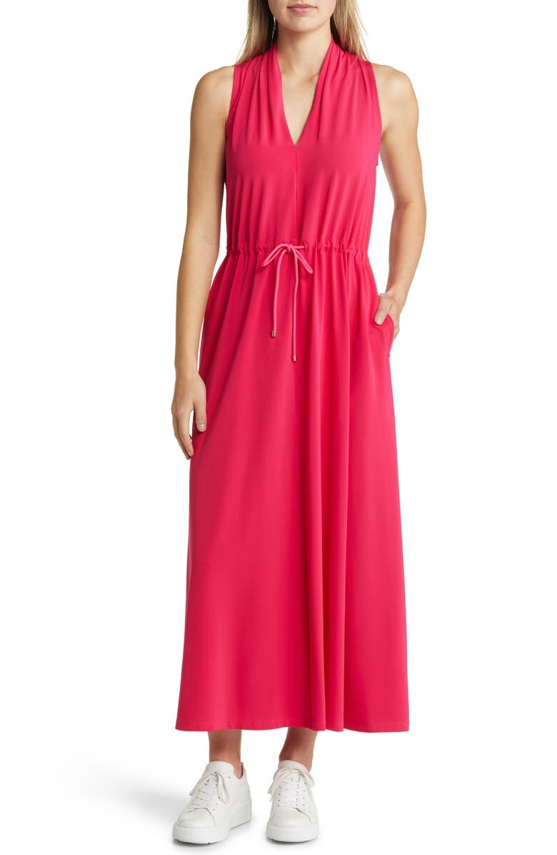 

Платье из джерси с завязками на талии MAX MARA LEISURE