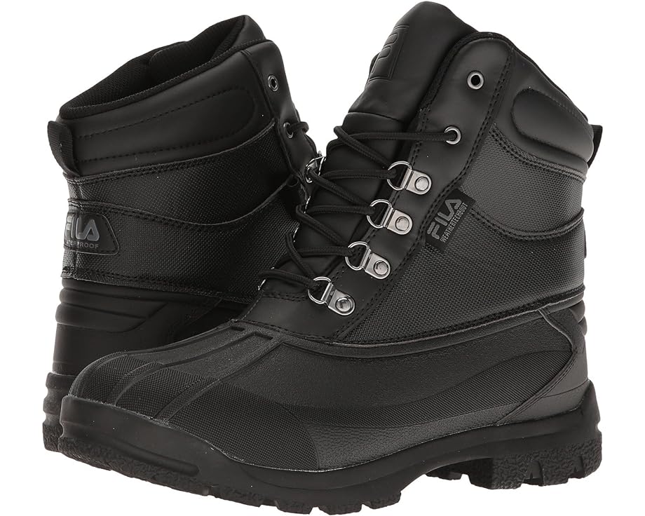 Походные ботинки Fila WeatherTech Extreme, цвет Black/Black/Gum