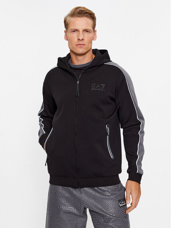 

Толстовка обычного кроя Ea7 Emporio Armani, черный