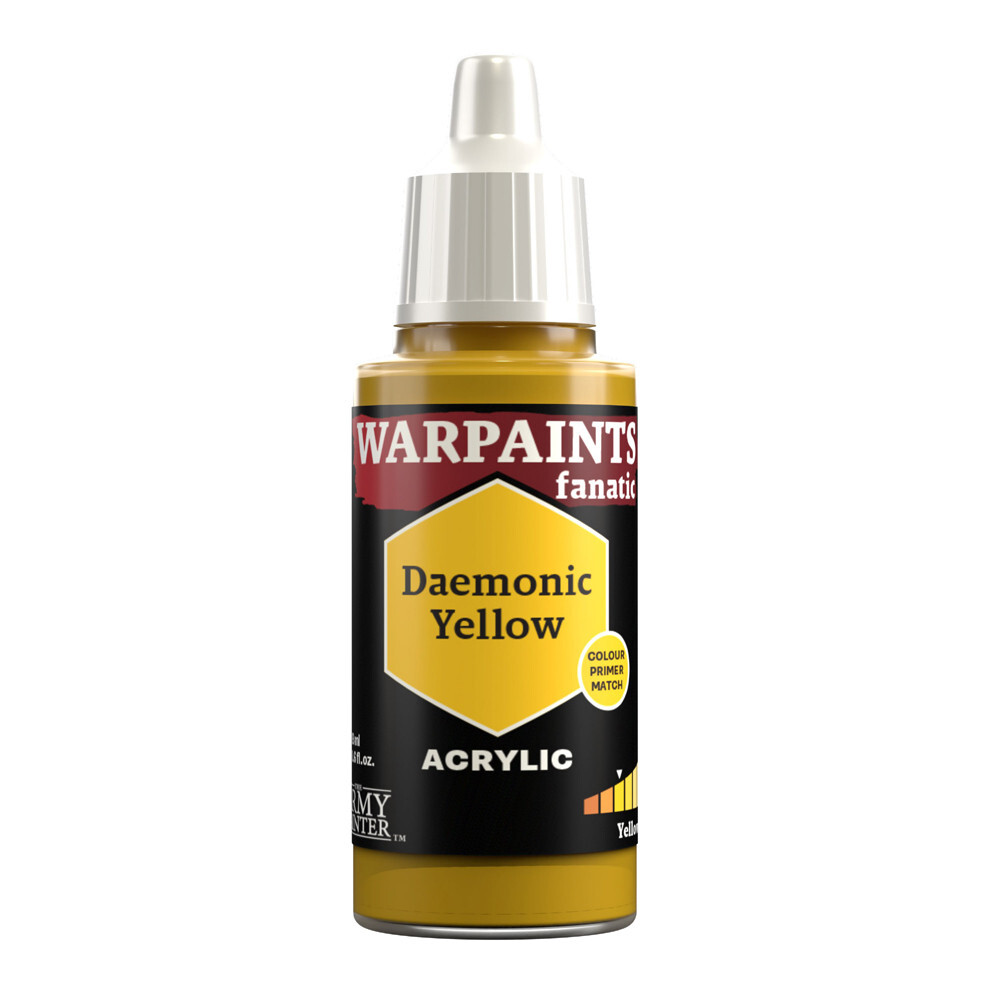 

Аксессуары Army Painter Warpaints Fanatic: Daemonic Yellow (18ml)