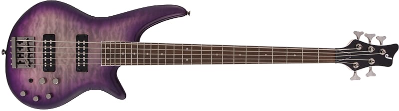 цена Басс гитара Jackson 2919914592 JS Series Spectra Bass JS3QV, Laurel Fingerboard, Purple Phaze
