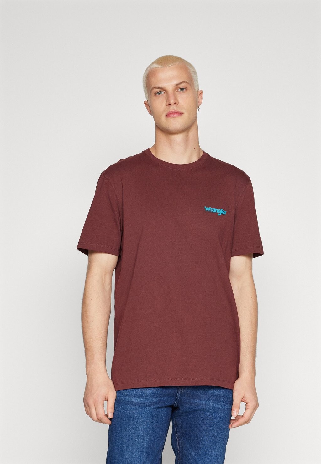 

Базовая футболка Graphic Logo Tee Wrangler, цвет dahlia
