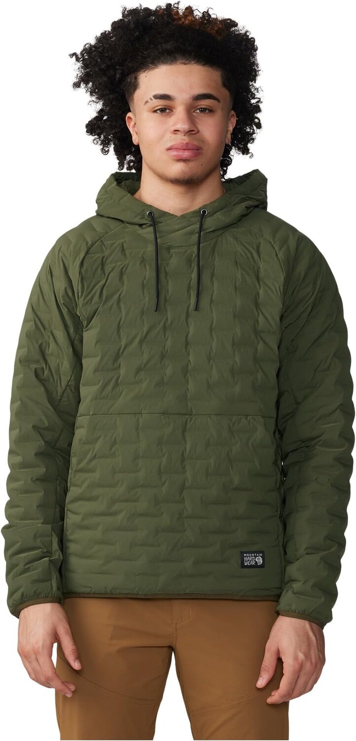 

Легкий пуловер с капюшоном Stretchdown Mountain Hardwear, цвет Surplus Green