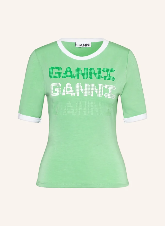 

Футболка Ganni, белый