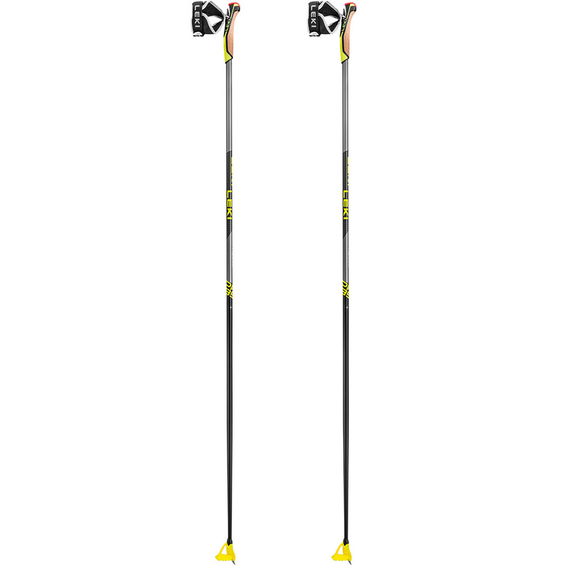 Палки для беговых лыж PRC 850 Leki, серый детские палки для беговых лыж hrc leki розовый