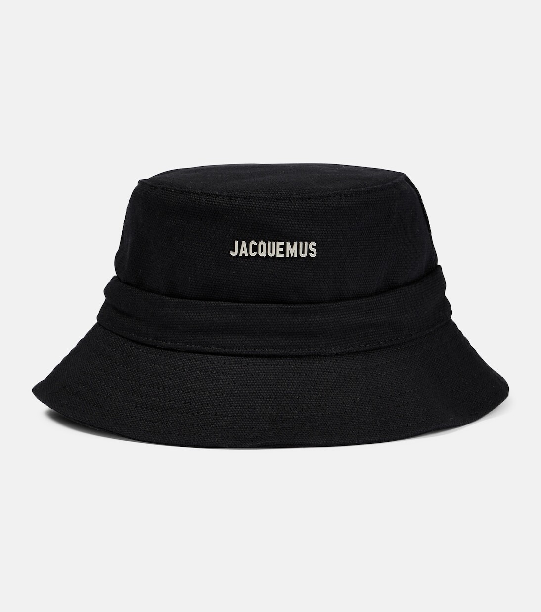 

Парусиновая панама с логотипом Jacquemus, черный