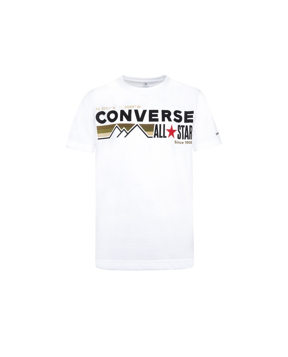 

Футболка с коротким рукавом для мальчика Converse, белый