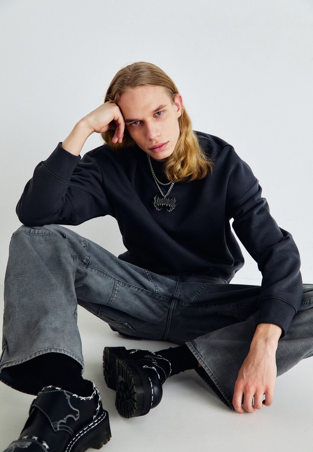 

Толстовка Jprblaharvey Crew Neck Unisex Jack & Jones, серый