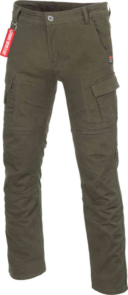 Женские мотоциклетные текстильные брюки Fargo Büse, олив брюки карго timezone прилегающий силуэт повседневный стиль размер 28 зеленый