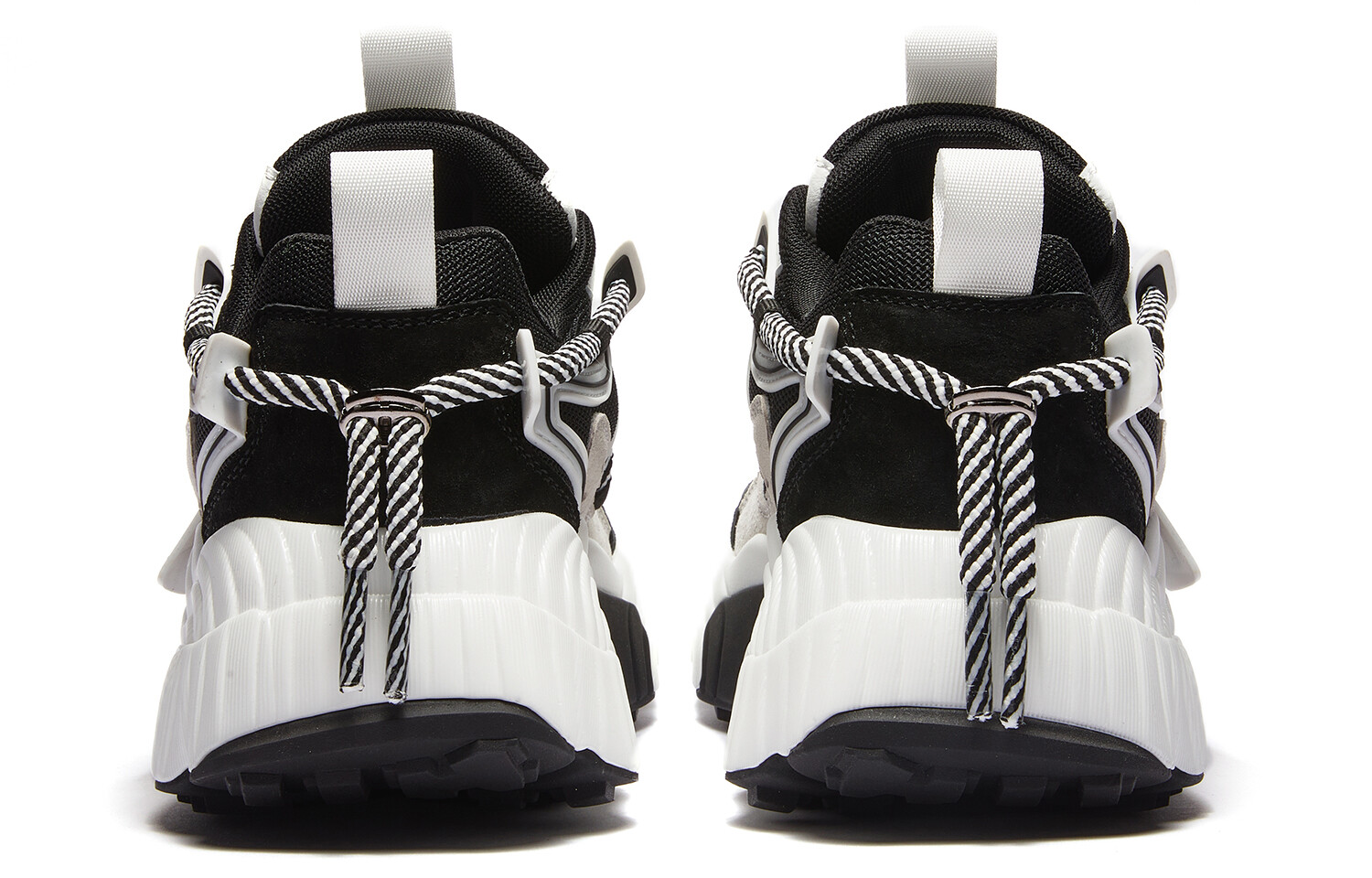 

Кроссовки RIFUGIO VO' Chunky Sneakers Unisex Low-top, черный/белый