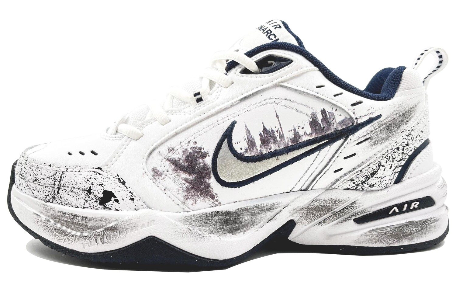 

Массивные кроссовки Nike Air Monarch 4 унисекс, White