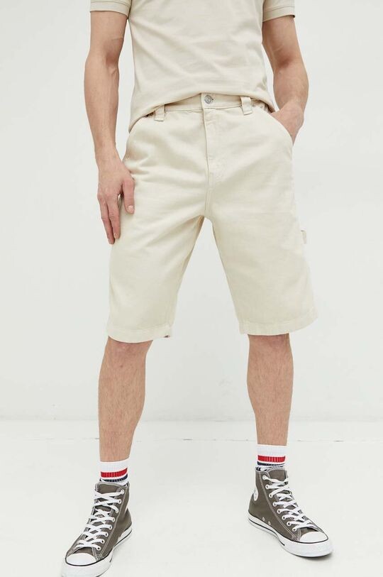 

Джинсовые шорты Tommy Jeans, бежевый