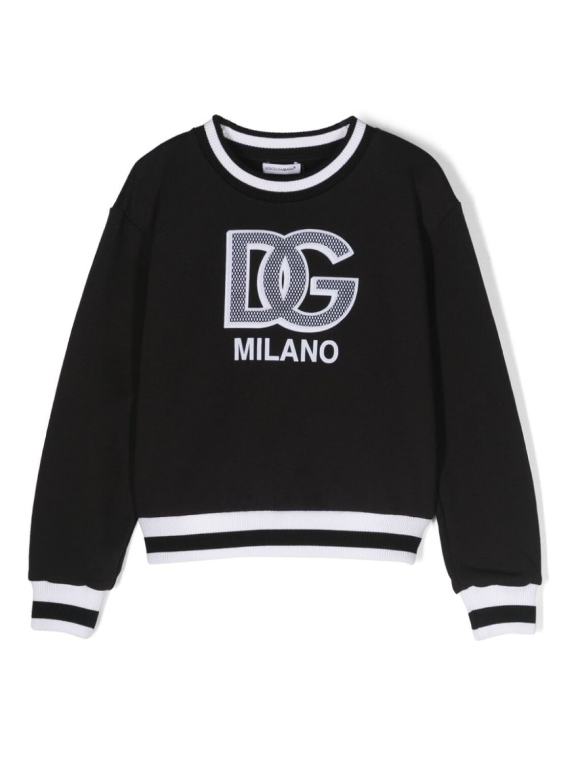 

Dolce & Gabbana толстовка с нашивкой-логотипом, черный