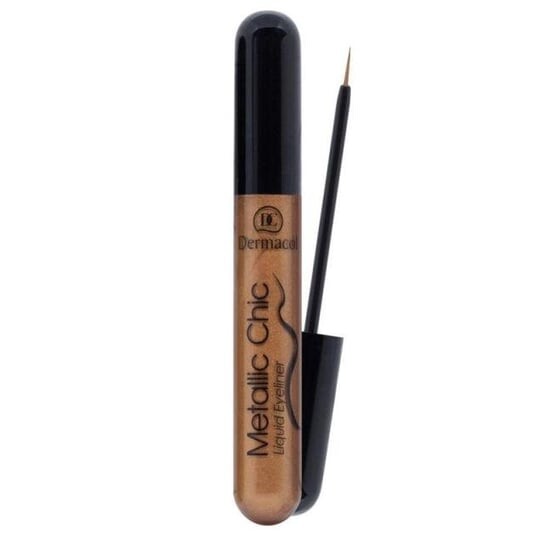 

Жидкая подводка для глаз металлик 2 Бронза, 6 мл Dermacol, Metallic Chic