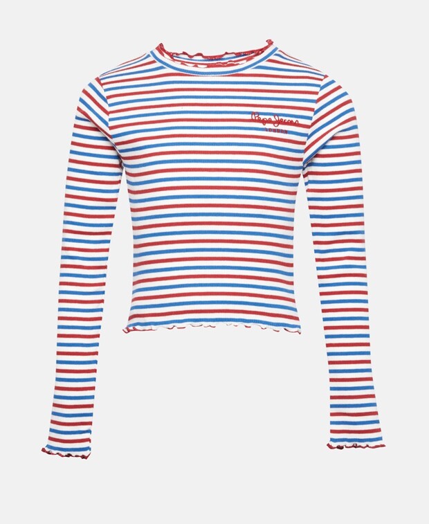 

Топ с длинными рукавами Pepe Jeans, темно-синий