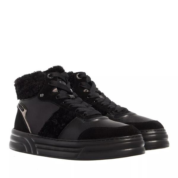 

Кроссовки cleo 22 warm mid sneaker cow suede calf leath Liu Jo, черный