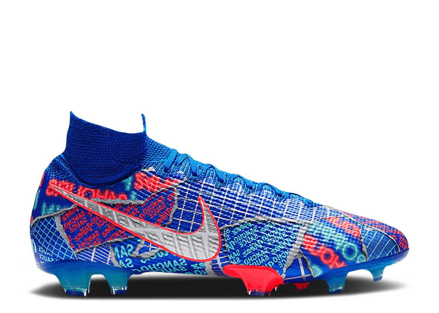 

Кроссовки Nike Mercurial Superfly 7 Elite Se Fg 'Jadon Sancho', синий
