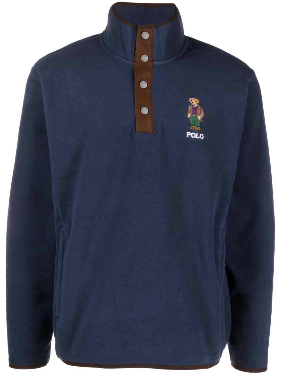 

Polo Ralph Lauren джемпер Polo Bear с высоким воротником, синий