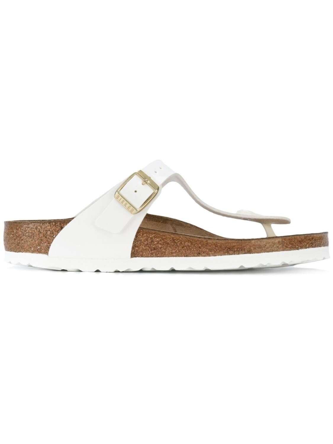 

Birkenstock сандалии с Т-образным ремешком, белый