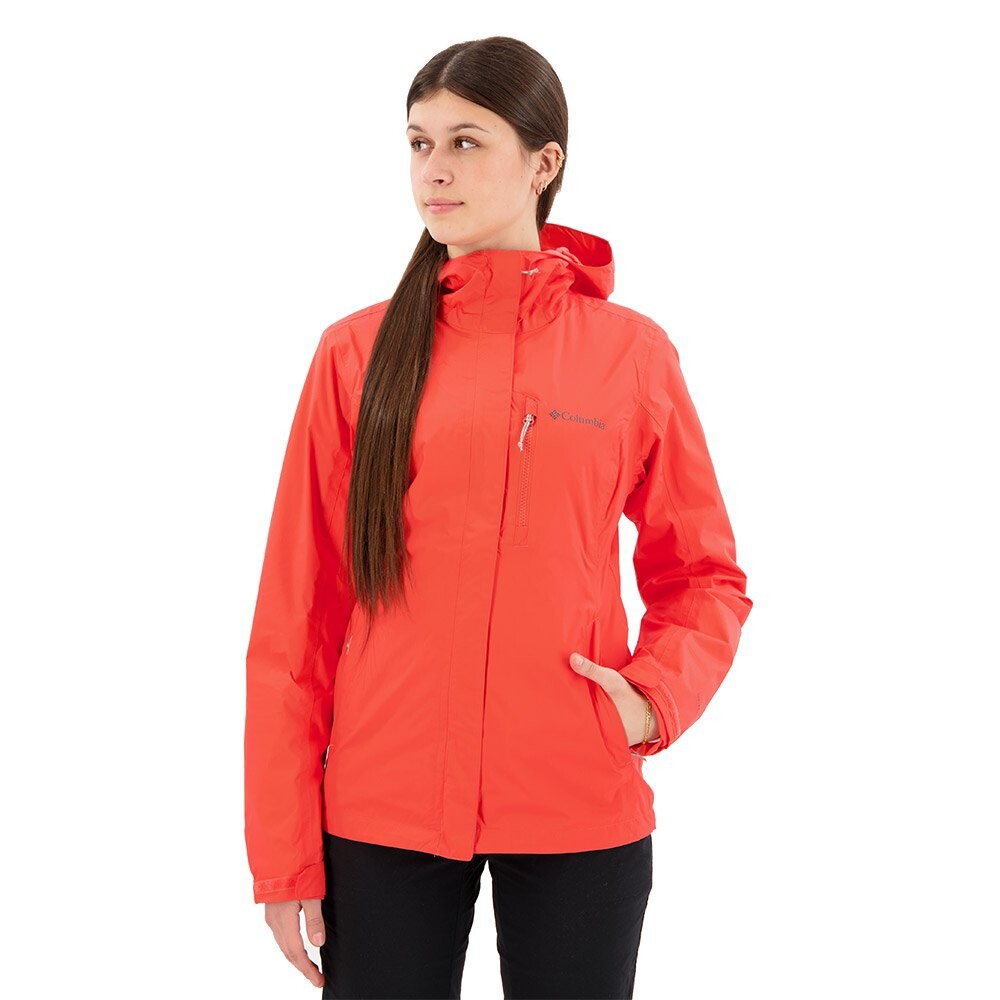 

Куртка Columbia Pouring Adventure™ II Hoodie Rain, оранжевый