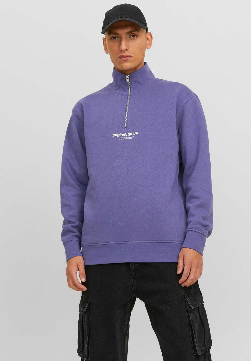 

Толстовка JORVESTERBRO QUARTER Jack & Jones, сумеречный фиолетовый