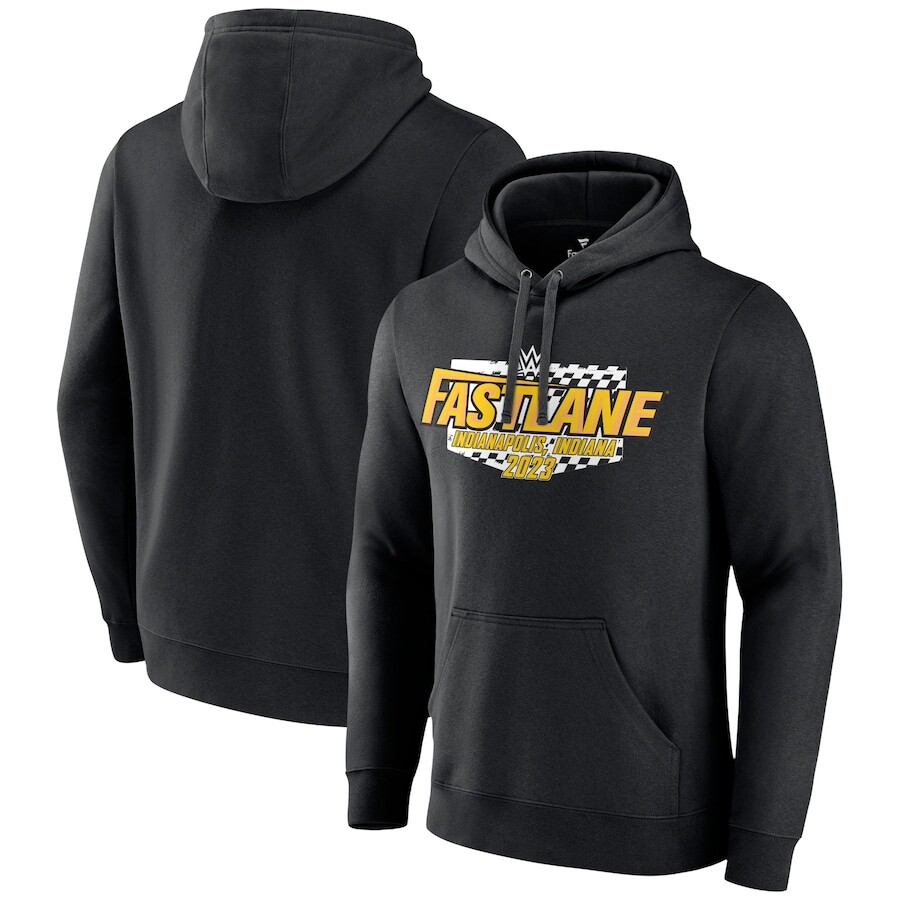 

Пуловер с капюшоном Fanatics Branded Wwe Merchandise, черный