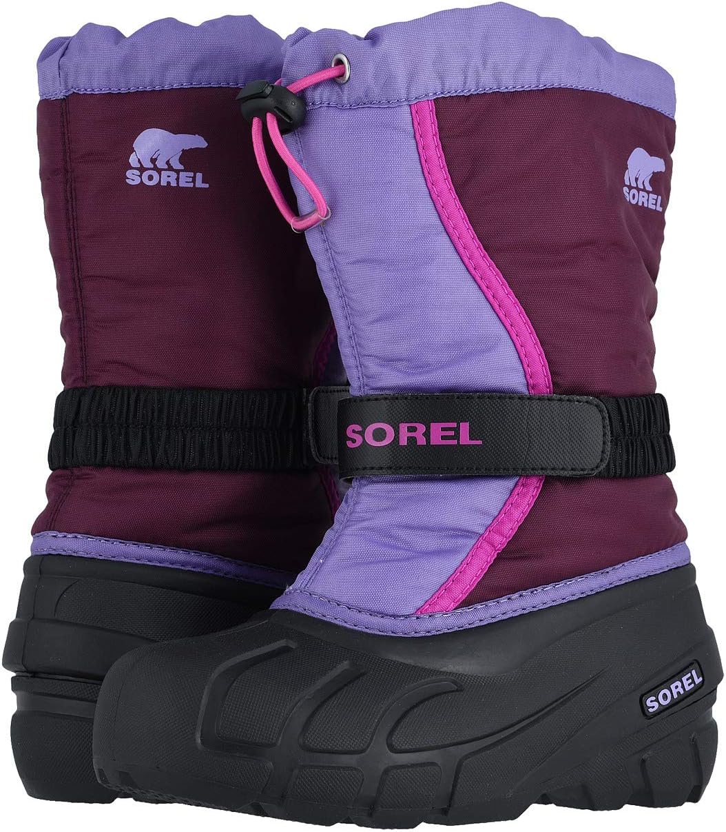 Зимние ботинки Flurry SOREL, цвет Purple Dahlia/Paisley Purple 1 цена и фото